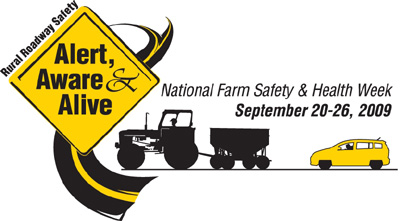 National Farm Safety & Health Week, 2009